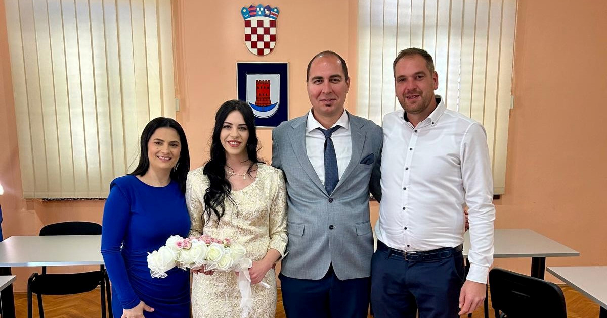 Vjenčali se gradonačelnik Opuzena i gradska pročelnica