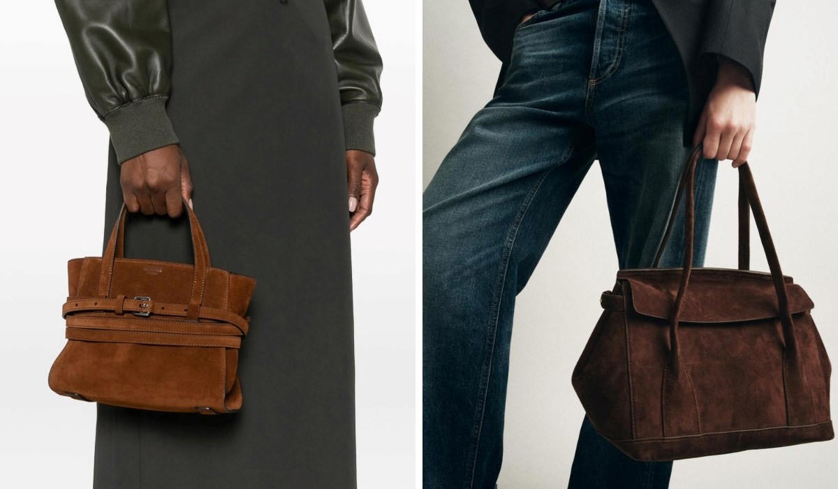 Elegantne torbe od brušene kože za zimske kombinacije