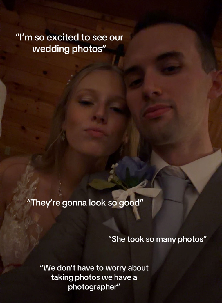 Mladenka jedva čekala fotke s vjenčanja, a onda je dobila neočekivanu poruku 😶