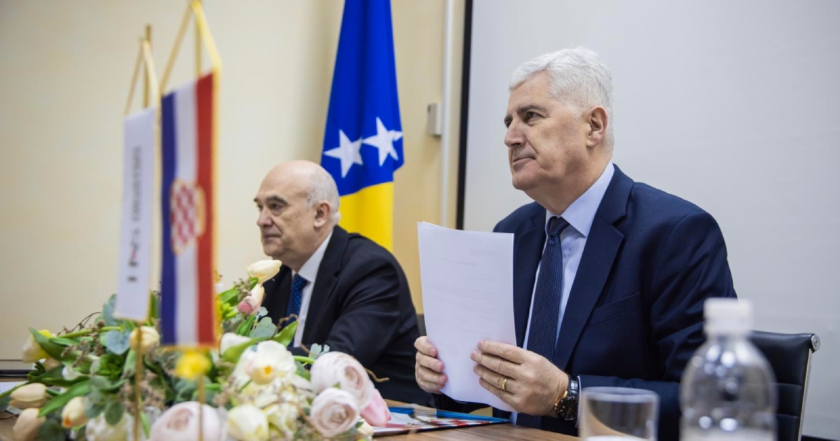 Čović: Poremećaj odnosa SAD-a i EU poticaj za političare u BiH na dogovor