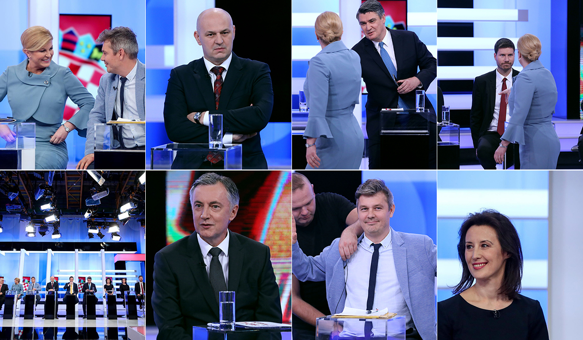 Pogledajte veliku galeriju fotografija sa sučeljavanja: Tko koga milo gleda