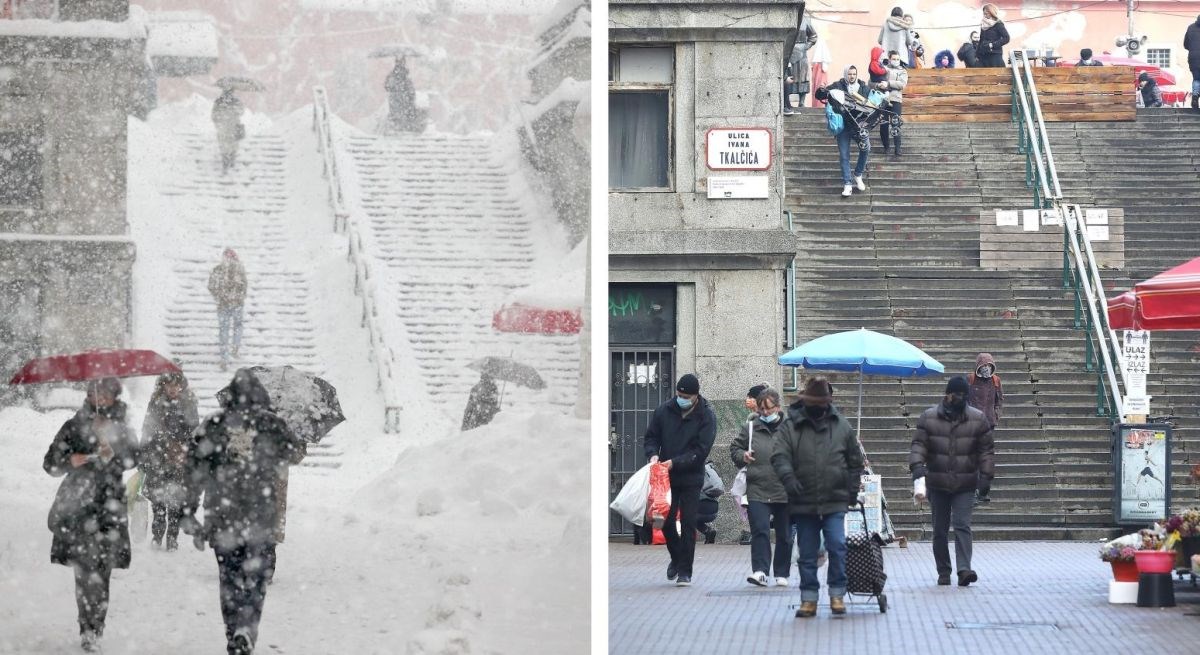 Mećava i kaos u gradu: Ovako je Zagreb izgledao na današnji dan prije osam godina