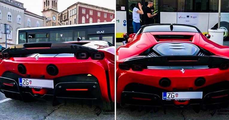 Nakon Rimčeve tajne svadbe Splićani se divili crvenom Ferrariju zagrebačkih tablica