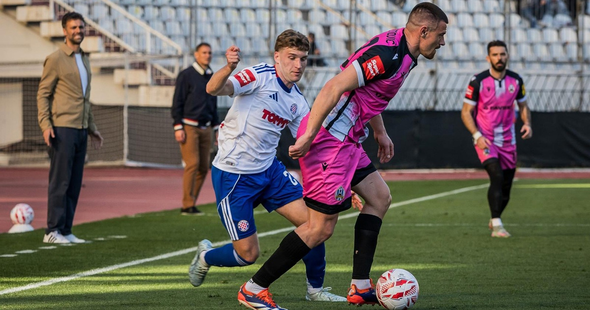 UŽIVO Hajduk poveo pa "nestao" s terena. Lokomotiva izjednačila