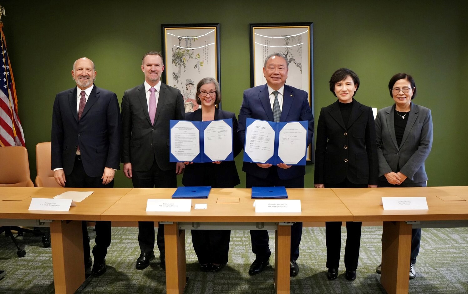 SAD i Tajvan potpisali konačni trgovinski sporazum