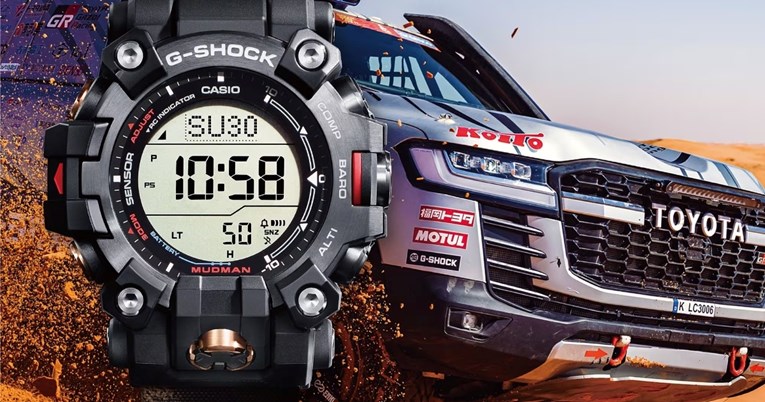 Novi G-Shock nastao je u suradnji Toyotinim timom Land Cruiser. Evo kako izgleda