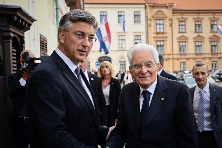 Plenković ugostio talijanskog predsjednika