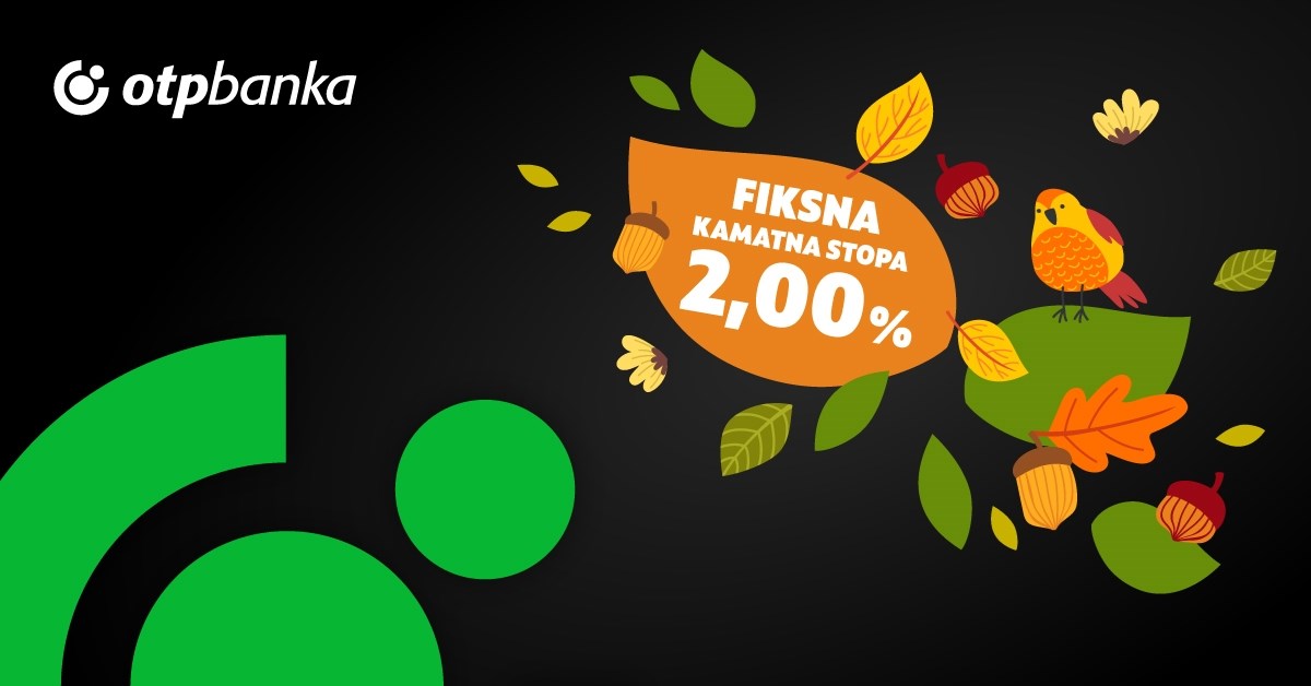 Jesenska štednja s OTP bankom: 2% kamata za pametno ulaganje