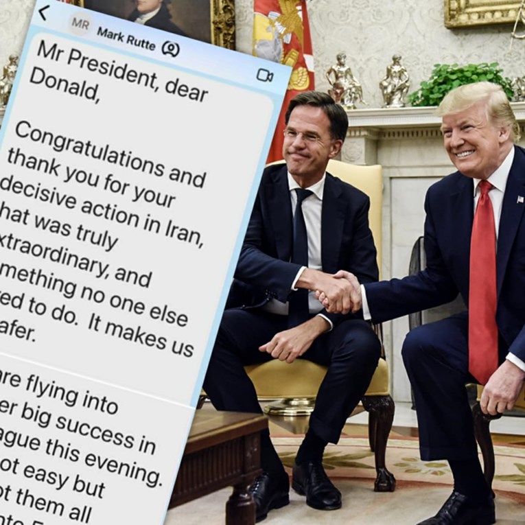 Trump objavio poruku u kojoj mu se šef NATO-a ulizuje. Rutte danas: Ne sramim se