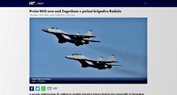 HRT na vijest o hrvatskim MiG-ovima stavio sliku srpskih