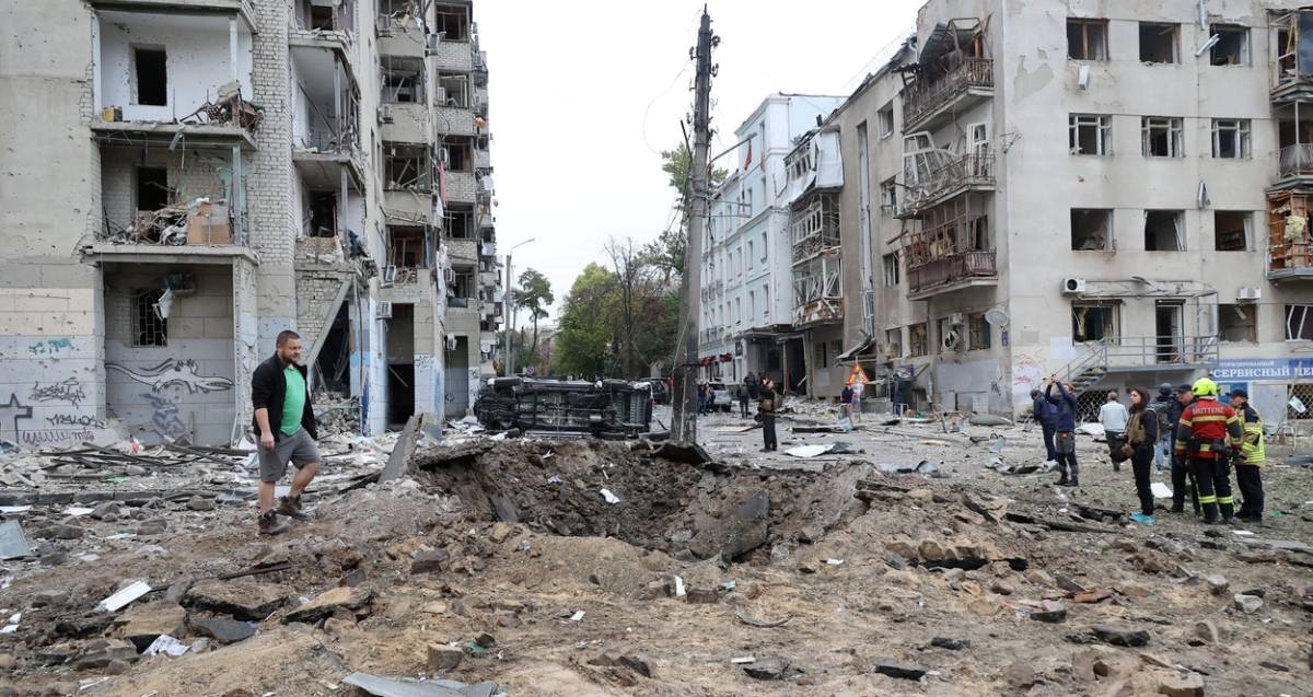 Rusi napali centar Harkiva, ubili dječaka (10). Snimke su jezive