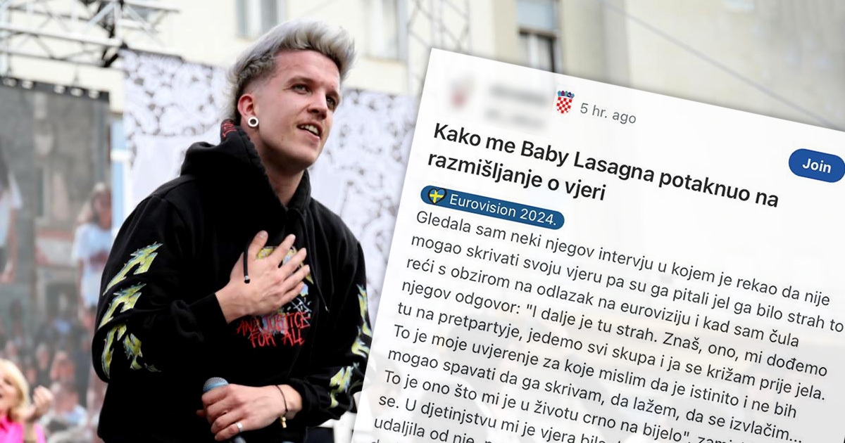 Objava o Lasagni izazvala raspravu: "Nijedan svećenik me nije približio vjeri kao on"