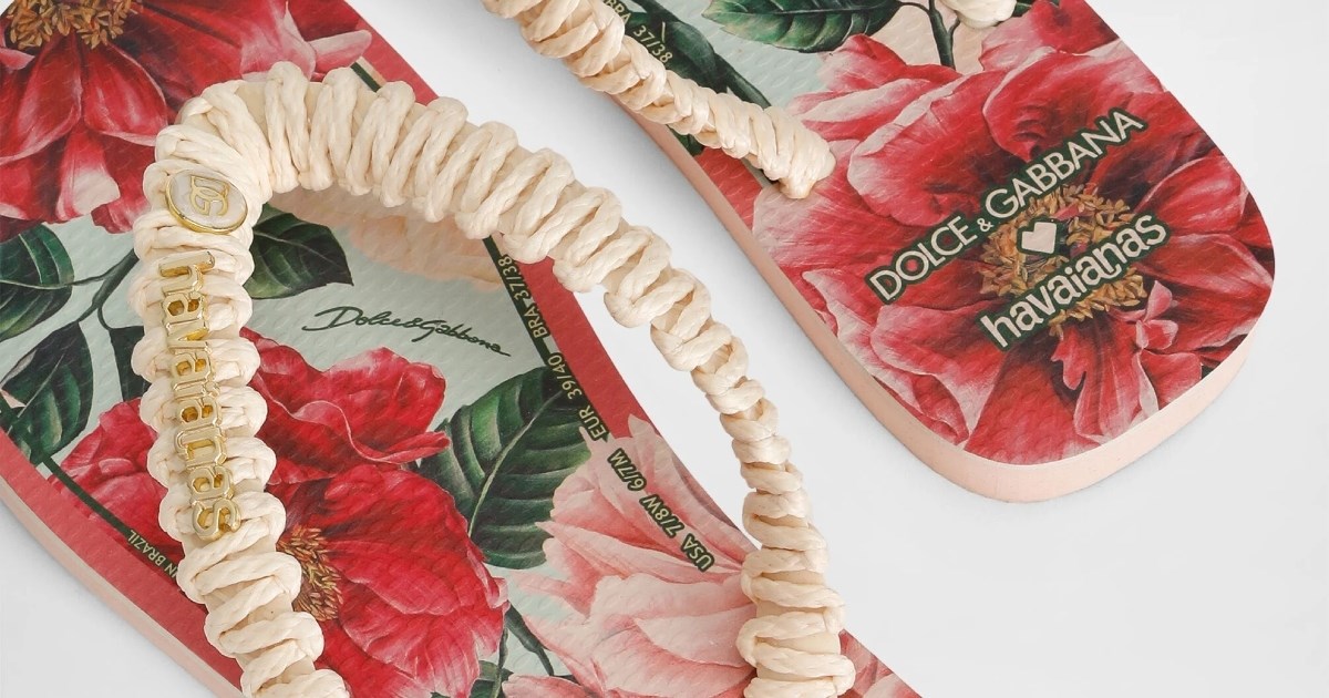"Kupila sam ih sve": Fanovi oduševljeni novim japankama Havaianas x D&G