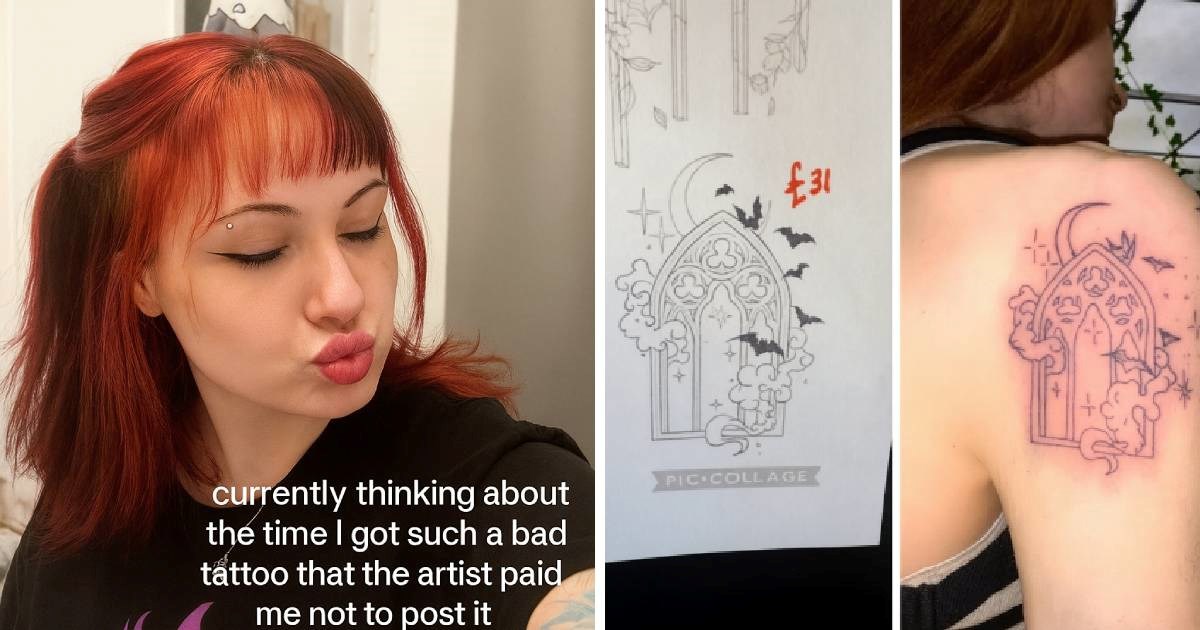 Pokazala tetovažu koja je toliko loša da su joj platili da je ne objavi na internetu