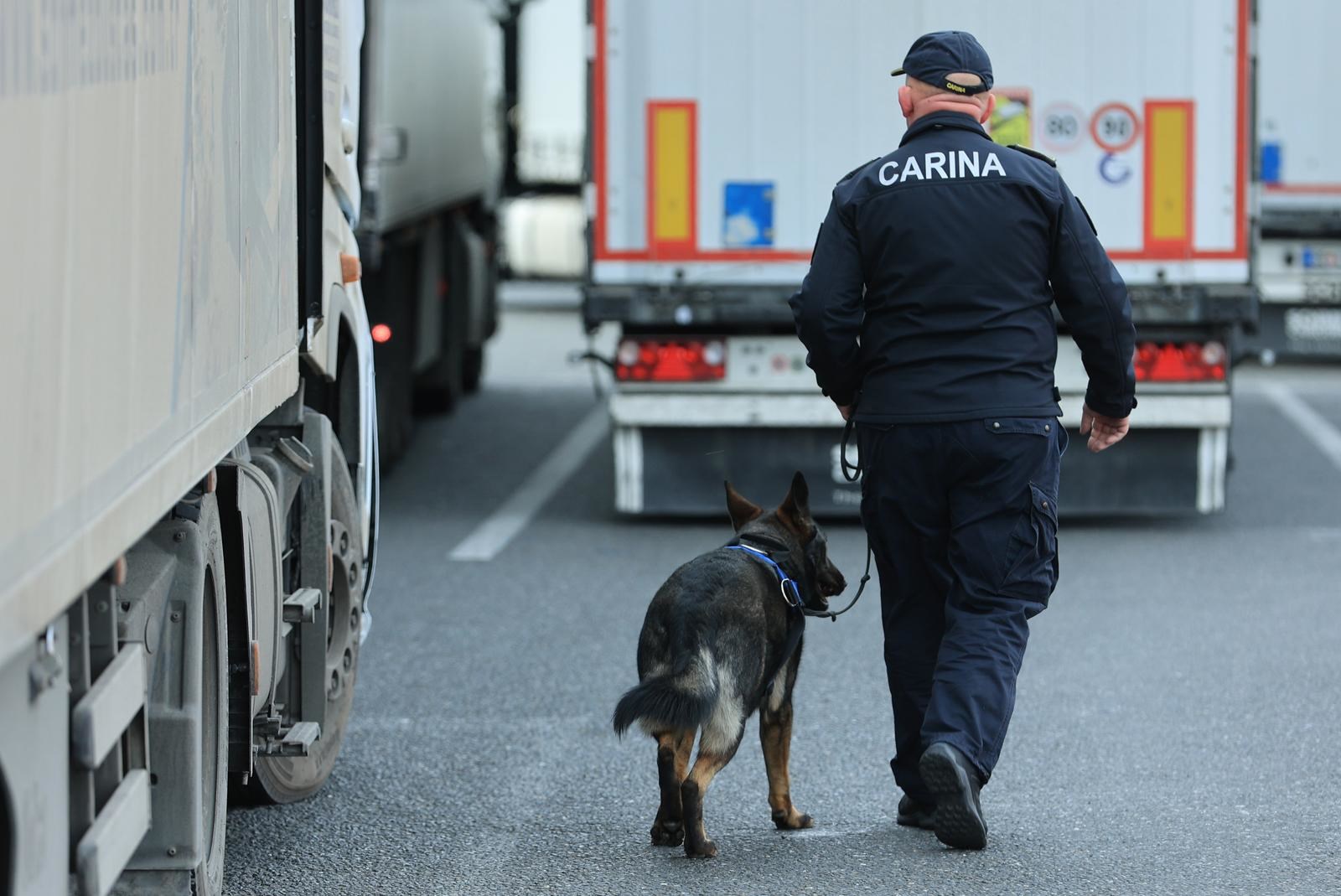 Pas nanjušio drogu kod srpskog državljanina u autobusu na Bajakovu