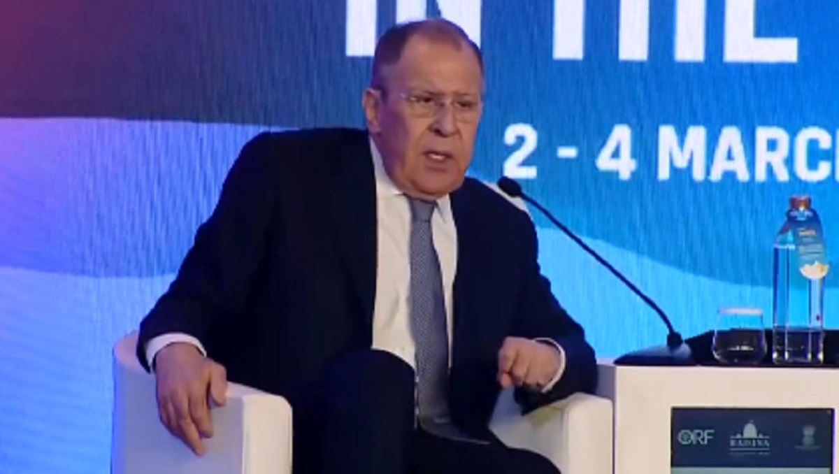 VIDEO Lavrov govori da je Rusija pokušala zaustaviti rat, publika se glasno smije