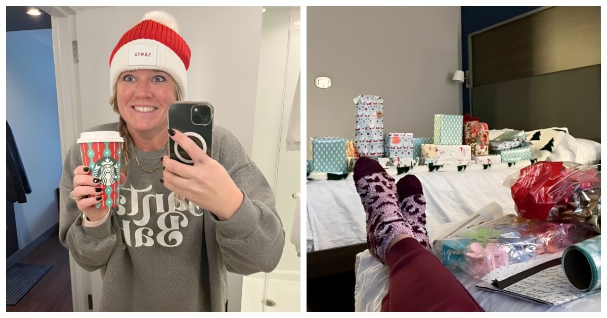 Mama rezervirala hotelsku sobu kako bi u miru zamotala božićne darove