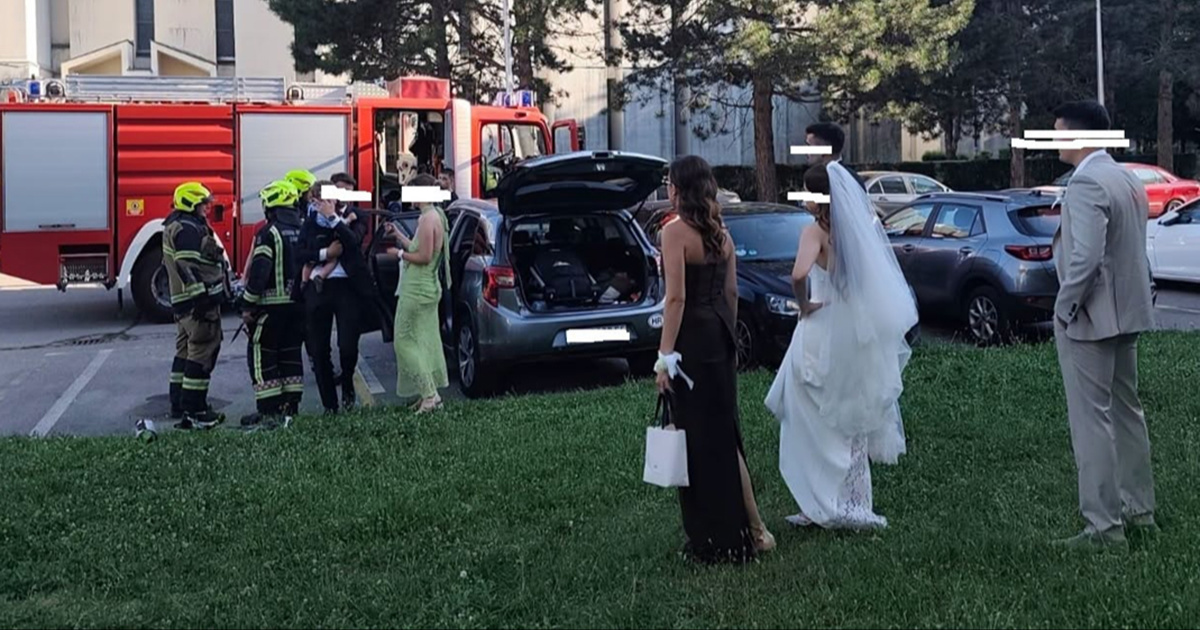 Zagrebački vatrogasci: Djeca ostanu zaključana jer se vozilo automatski zaključa