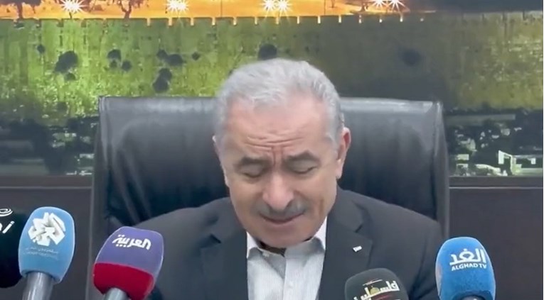 VIDEO Palestinski premijer briznuo u plač tijekom sjednice kabineta