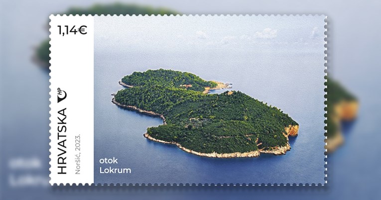 Otok Lokrum na novim markicama Hrvatske pošte