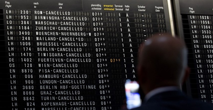 Počeo štrajk u sedam njemačkih zračnih luka, otkazano više od 2300 letova