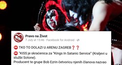 Udruga Pravo na život grupu Kiss proglasila sotonistima: "Neka vas Bog čuva od zla"