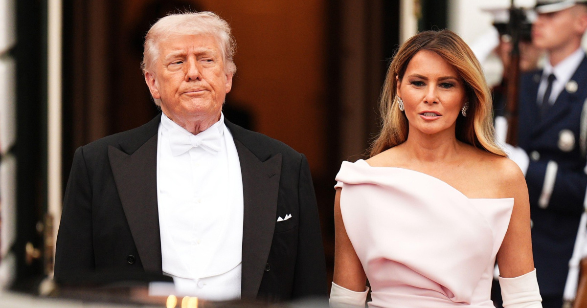 Melania Trump zablistala u ružičastom Dioru na državnoj večeri