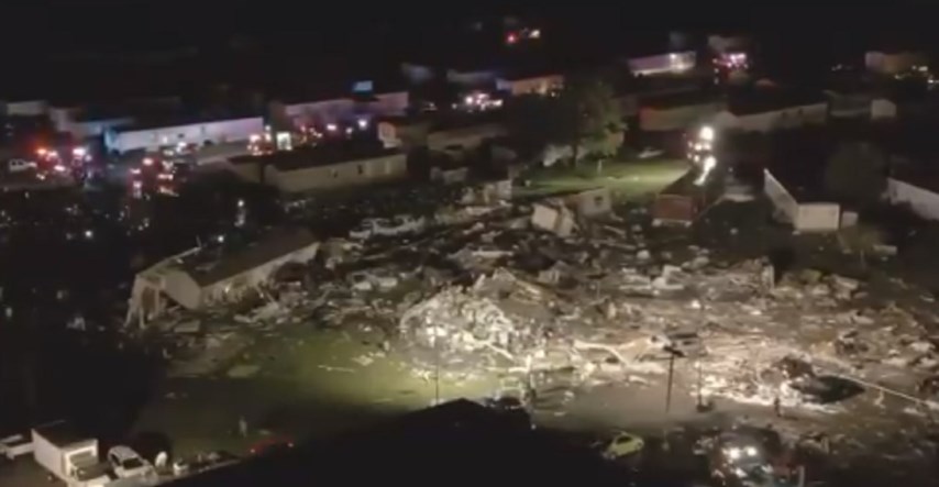 VIDEO Tornado u Oklahomi sravnio hotel sa zemljom, ima mrtvih