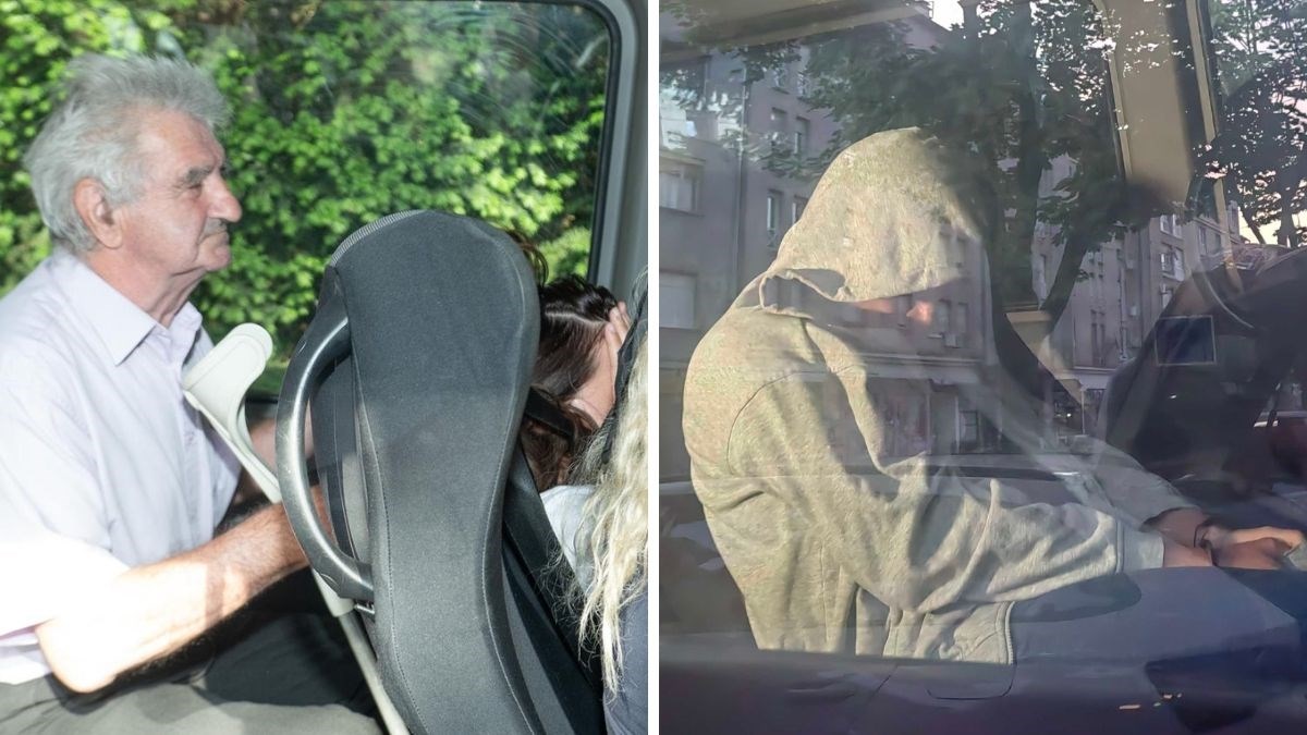 VIDEO I FOTO Uhićene sa Svetog Duha doveli na ispitivanje. Doktor skrivao lice