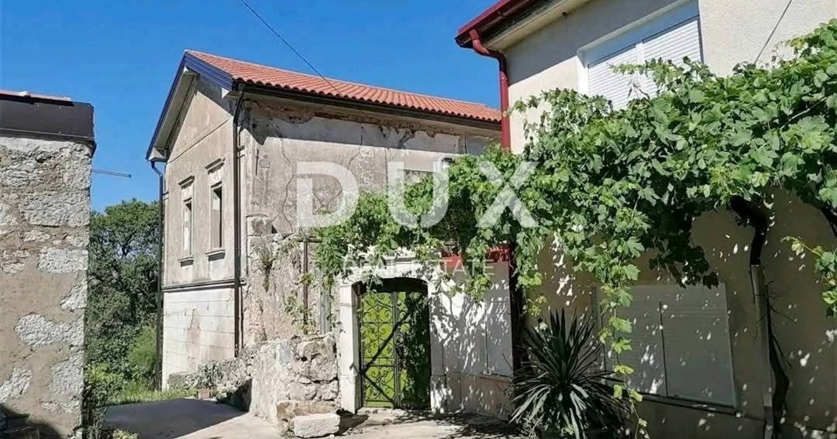 Kuća u Bribiru kod Novog Vinodolskog - 187.500 eura za adaptiranu starinu