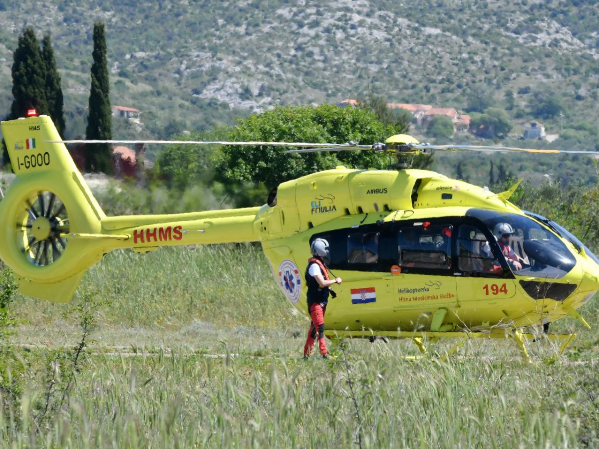 U nesreći kod Poreča teško ozlijeđeno dijete, helikopterom hitno prevezeno u bolnicu