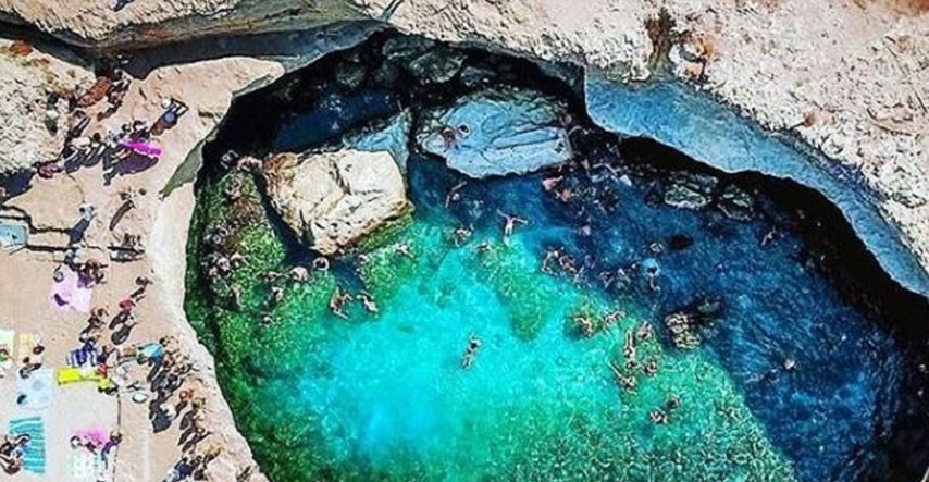 FOTO Jedan od najljepših prirodnih bazena na svijetu nalazi se na Jadranu