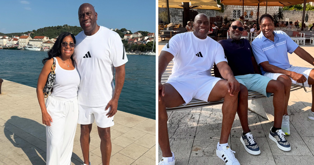 Magic Johnson podijelio fotke iz Hrvatske: "Riba i plodovi mora su nevjerojatni"