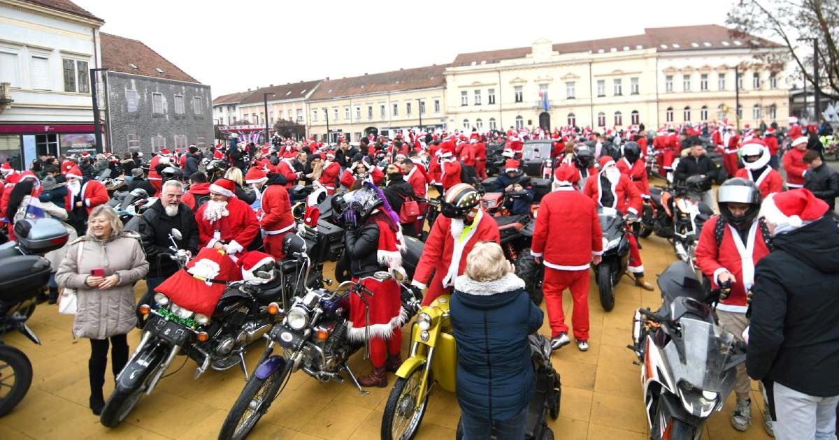 FOTO Moto Mrazovi okupirali ulice Koprivnice