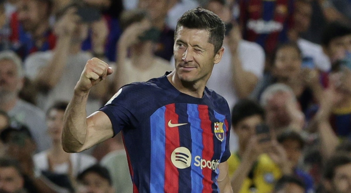 Lewandowski ima pet golova u četiri utakmice u prvenstvu. To je uspjelo samo trojici