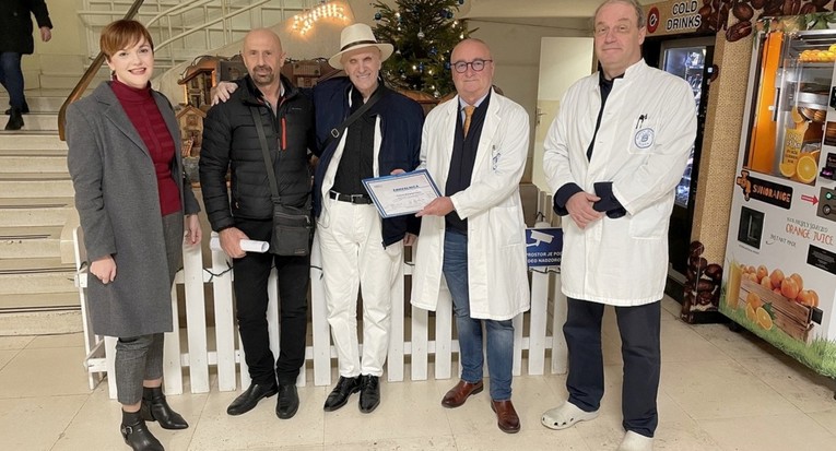 KBC Rijeka spasio život ratnom veteranu. On im donirao 100.000 kuna 