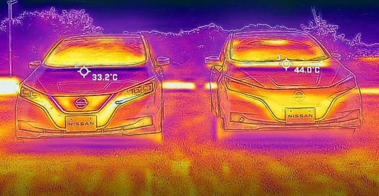 VIDEO Ova boja drastično smanjuje temperaturu u autu