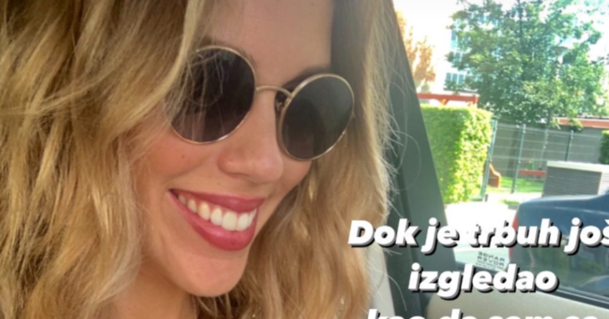 Franka Batelić objavila nikad viđenu trudničku fotografiju