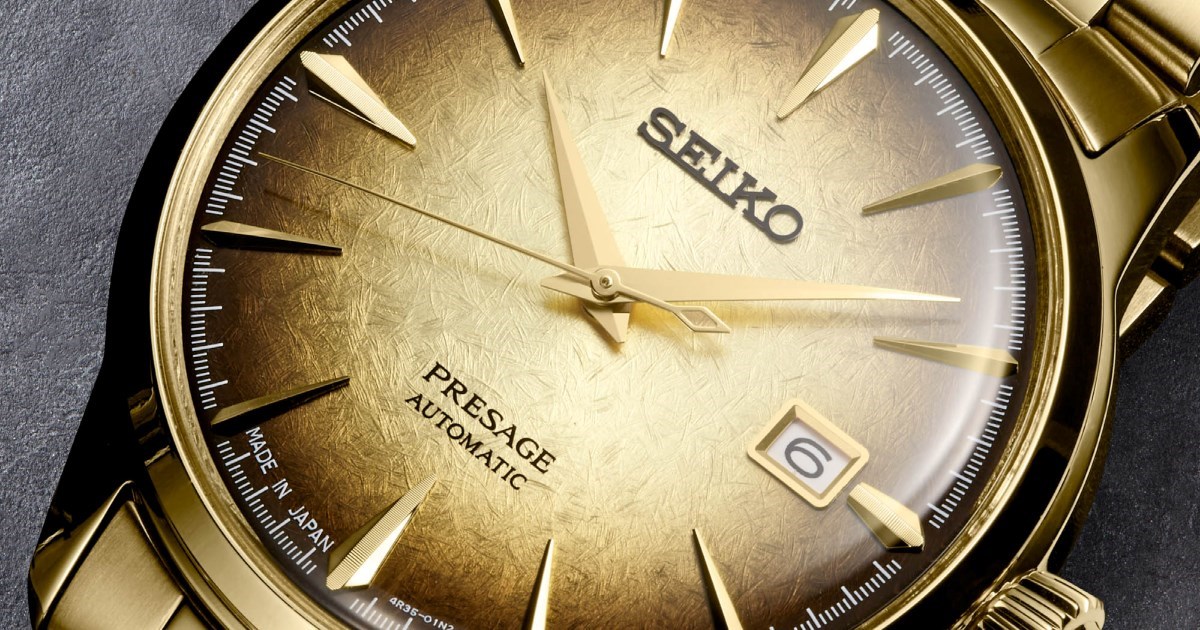 Cijena je 545 eura: Seiko ima dva nova sata inspirirana pićima