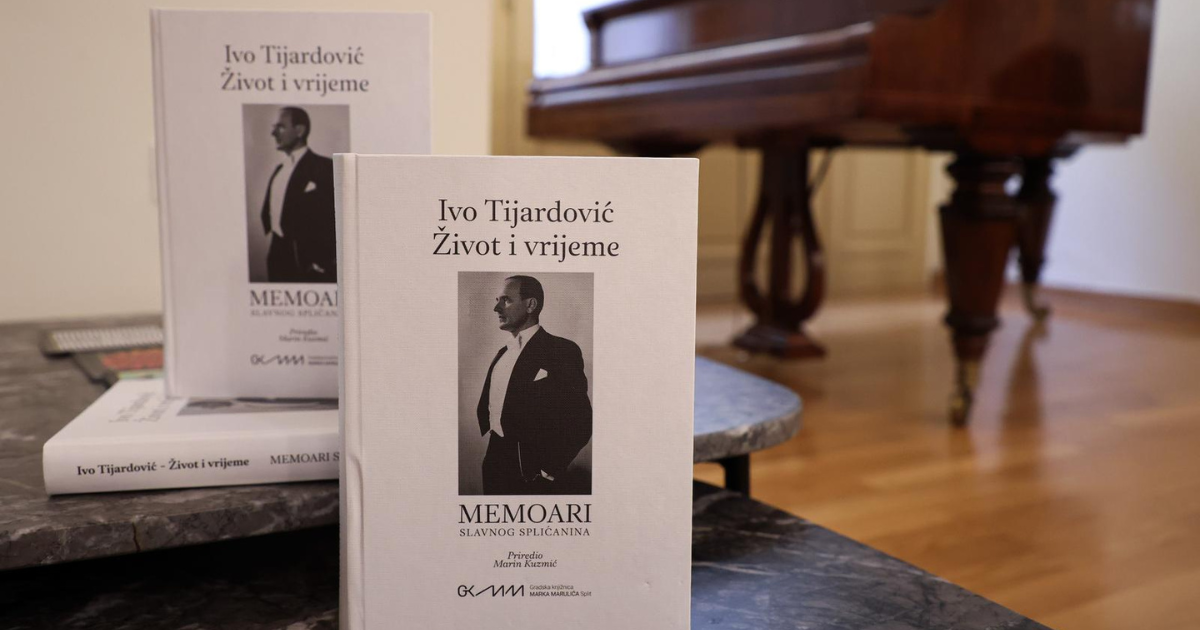 Memoari Ive Tijardovića svečano predstavljeni u Splitu