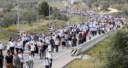 Tisuće Izraelaca krenule prema ilegalnoj ispostavi na Zapadnoj obali