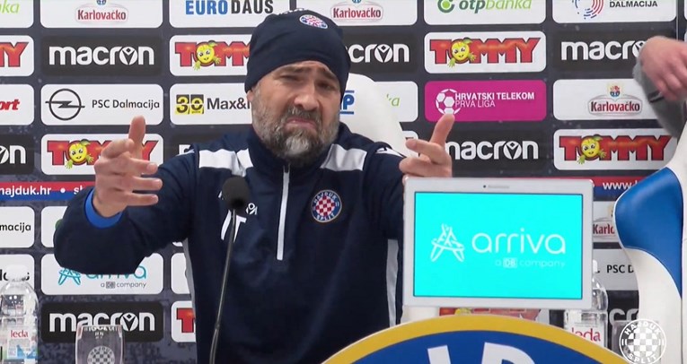 VIDEO Tudor nakon 6:0 održao monolog: Puno toga smrdi oko Hajduka, svi znaju što