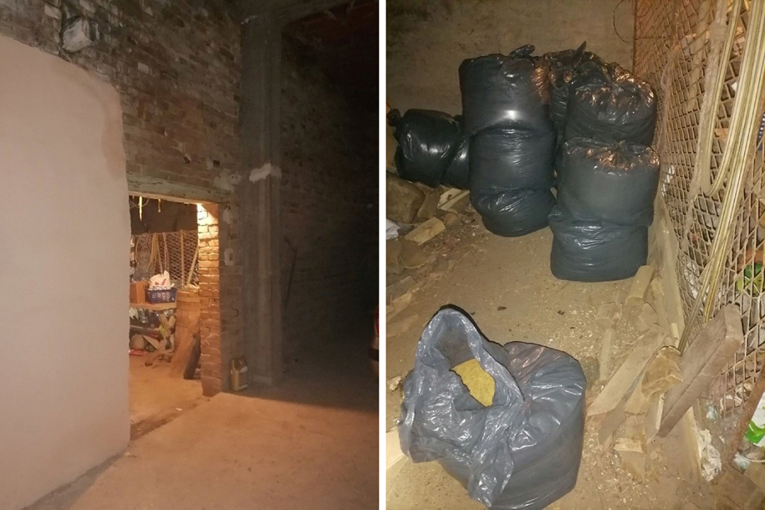 FOTO U štali skrivao skoro 300 kg duhana. Carina sve zaplijenila, dobio veliku kaznu