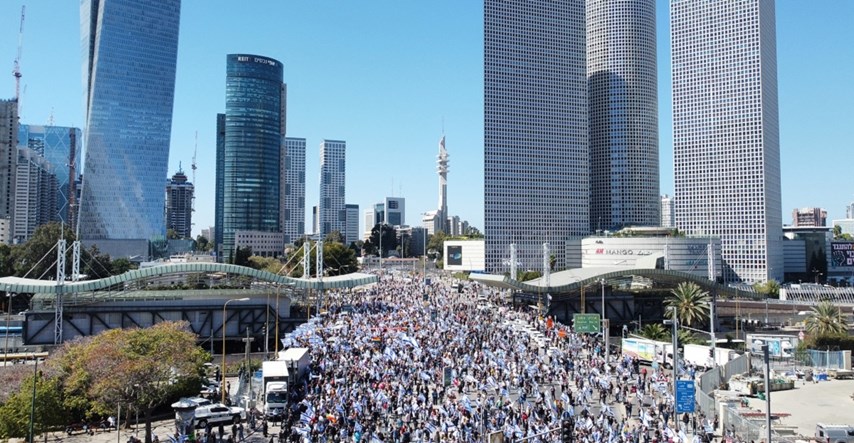 Tisuće Izraelaca ponovno prosvjedovale protiv kontroverznog zakona