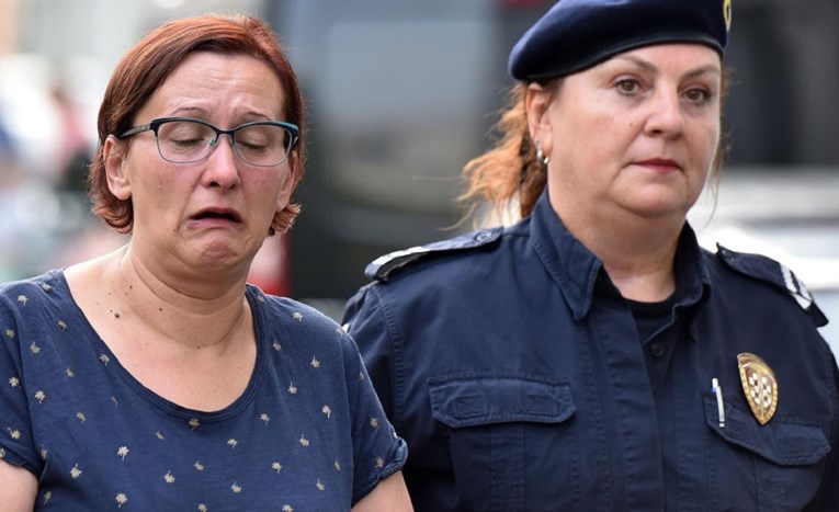 FOTO Potvrđena optužnica protiv Smiljane Srnec, plakala je na sudu