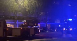 VIDEO Vatrogasci i policija pozvani na zagrebačku Knežiju zbog požara. Nije ga bilo