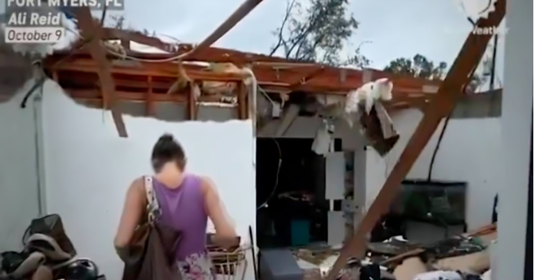 VIDEO Tornado mu iščupao krov kuće na Floridi: "Samo je došao i isisao cijeli krov"