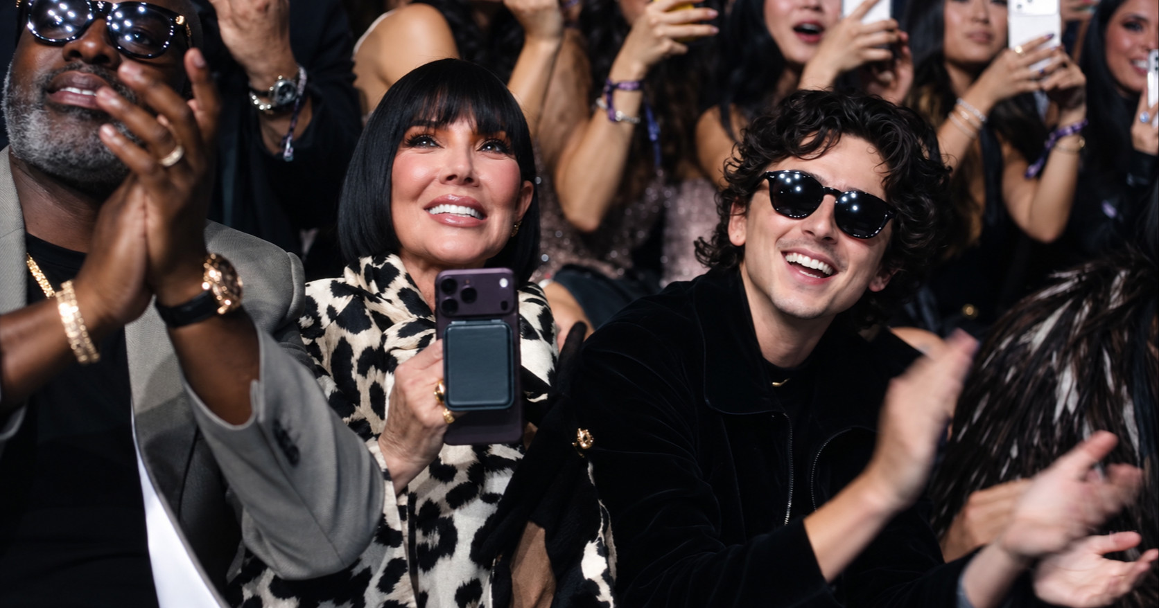 Pogledajte reakcije Kris Jenner i Chalameta na debi Kylie za Victoria's Secret