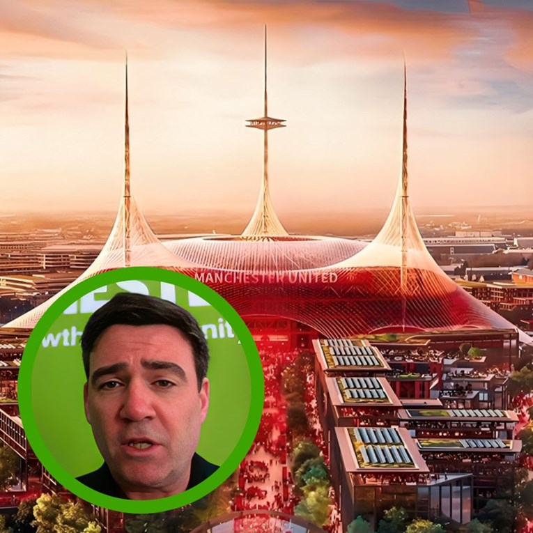 Gradonačelnik Manchestera: United mora sam izgraditi stadion. Grad mu neće pomoći