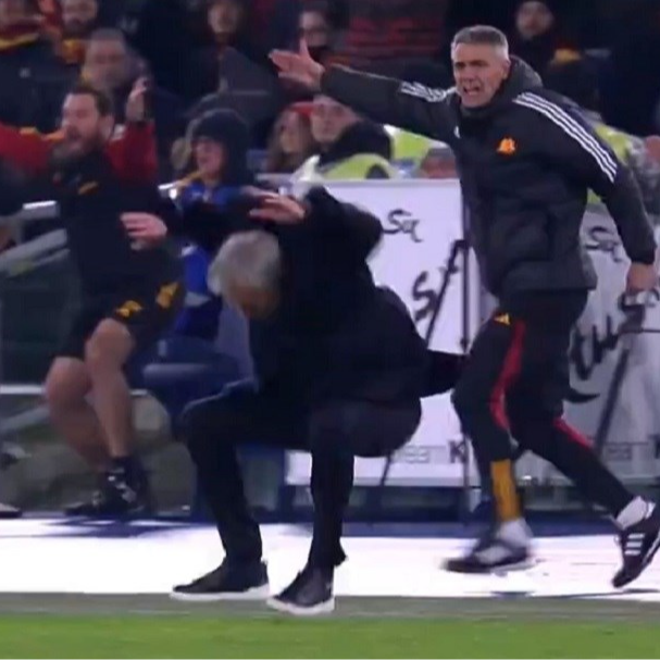 Kolašinac mlatio Dybalu, Mourinho bjesnio. Pogledajte ludilo za crveni karton